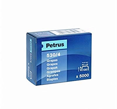Petrus M44327 - Häftklammer 530-4 låda 5000 enheter
