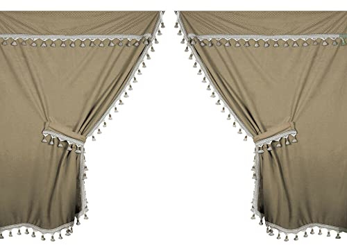 LAMPA 98635 Rideaux de cabine beige