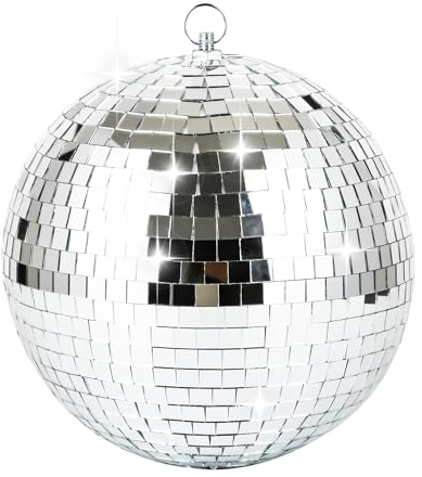NuLink 12 Disco Ball Decor Hanging Disco Ball Mirror Ball for Party Decoration Wedding Home