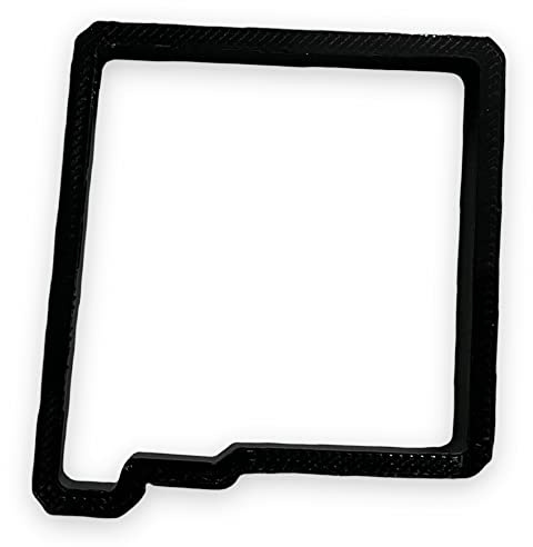 New Mexico State Cookie Cutter with Easy Push Design (4 inch)