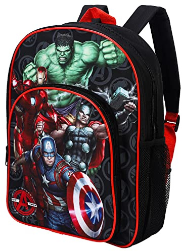 William Lamb Avengers Kids Childrens Premium Backpack School Rucksack Travel Bag, Multicolour, 36.7cm (height), 26cm (width), 13cm (depth), (02913)