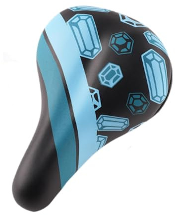 Harilla Selle de Vélo Enfant, Selle de Remplacement en Éponge PU Douce, Accessoire de Vélo Confortable pour Enfant,