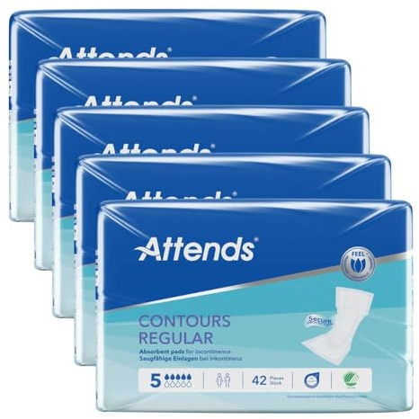 ATTENDS Contours Regular 5 Vorlagen 5X42 St