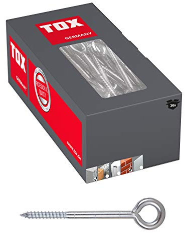 TOX Gerüstschraube Safe Fix Eye 12 x 190 mm, 20 Stück, 05810108