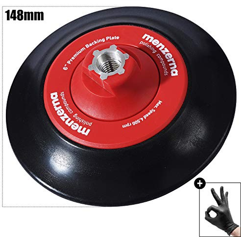 detailmate Menzerna Polerad Pad Heavy - Medium - Mjuk - Vax - Pad Stützteller für 180mm Pads