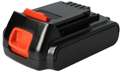vhbw Battery compatible with Black & Decker STC1820CM, STC1820PCB, STC1840EPC Electric Power Tools (2000mAh Li-Ion 18V)