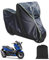 Lona para Motocicleta Honda Forza 350 Forza 125 SH 350i, Lona Oxford 210d para Motocicletas Scooters EléCtricos con Tiras Reflectantes Orificio para Cerradura Resistente A La Lluvia Al Sol