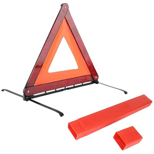 Bangbobi Warndreieck KFZ - Pannendreieck Autozubehör gemäß StVO - Reflektierendes Design für hohe Sichtbarkeit in Notfallsituationen