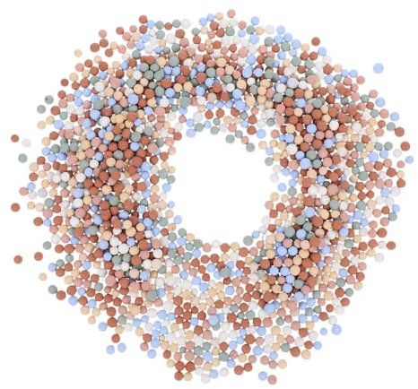 Garneck 1bolsa Guijarros De Arcilla Ceramsita para Jardín Adorno para Macetas Sustrato Decorativo para Suculentas y Plantas Maceta