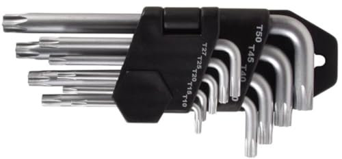 Perel 143034 HSTARPRO - Juego de llaves (9 unidades)