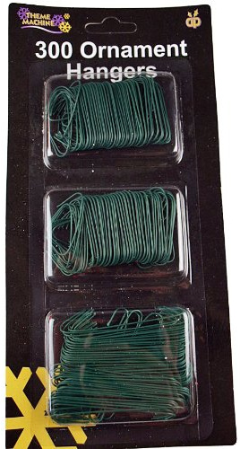 Packet Of 300 Christmas Baubles / Tree Ornaments Hangers / Hooks