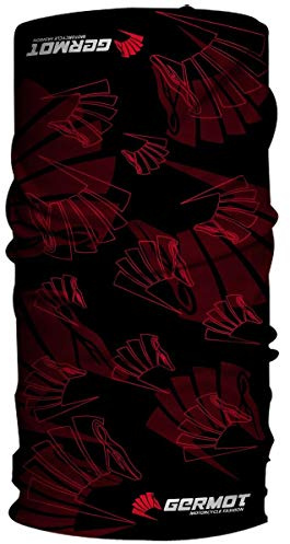 HAD ORIGINALS Brands Multifunktionstuch - Germot Armadillo schwarz rot