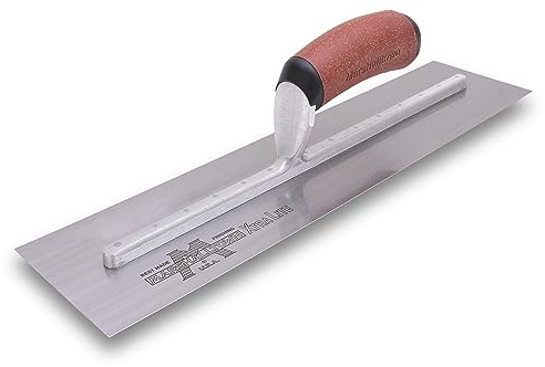MARSHALLTOWN High Carbon Steel Finishing Trowel, 4 x 20 Inch Inch Concrete, Masonry and Drywall Finishing Tool, Made in the USA, MXS20DC