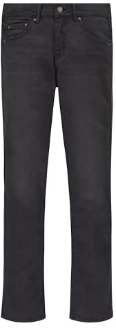 Levi's Kids 512 Slim Taper Jean Boys, Grey, 14 Years