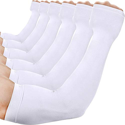 beister Manchon de Bras Homme & Femme (1/3/6),Anti-UV Protection UPF 50+Manche Bras Avec Trou pour Le Pouce,Antidérapants Cooling Manchette Gaming,Sport Compression Arm Sleeves pour Cyclisme,Running