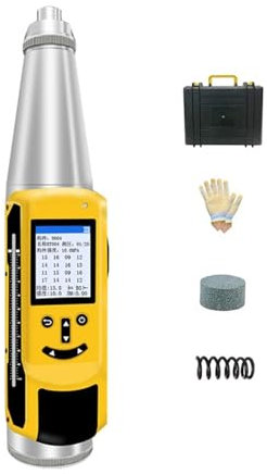 WESLNN Testeur De Résistance du Béton Portable À Marteau Rebondissant Numérique HD-225D, Équipement De Test De Résilience, Instrument Non Destructif for Béton