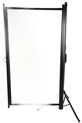 Acouto Schermata del Proiettore da 72 Pollici con Treppiede 16: Schermata di Proiezione Portatile 4K di Film per Proiettore 3D per Esterno per Esterno Utilizzo Screenentripod Proiection (#2)