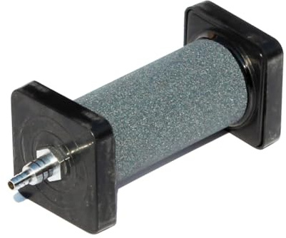 ibasenice Diffuseur à Bulles Minérales Noires pour Aquarium Pierre à Air Aérateur Oxygène pour Bassin Poisson Système de Circulation et Hydroponie