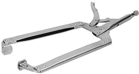 Pinze di bloccaggio a forma di C per la lavorazione del legno, fissaggio rapido con morsetto, strumento multifunzione per saldatura, ganasce regolabili in acciaio legato per