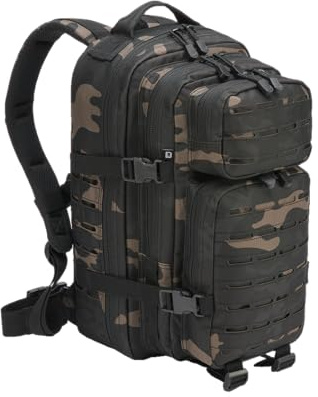 Brandit US Cooper Lasercut Medium Back Mochila Unisex Adulto, Darkcamo, Talla única