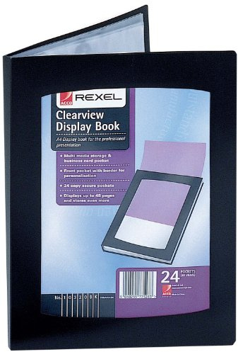 Rexel A5 Avläsningsbok – svart