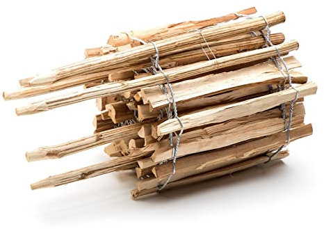 Clôture à douille Roll Noisette – staketen Clôture comme Plate-bande la escrime et de délimitation des massifs et à cause 35 x 300 cm (espacement des lattes 5-6cm) naturel