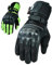Texpeed Motorradhandschuhe Damen Winter wasserdicht - Biker warm handschuhe mit protektoren - Schwarz - S