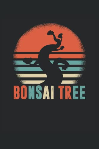 Vintage Bonsai Tree: Cuaderno de árbol bonsái |Diario de jardinería |Notas de regalo de amante de la planta |Cuaderno de regalo de meditación