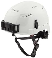 Milwaukee Electric - White Vented Safety Helmet - Type 2 Class C