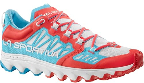 LA SPORTIVA Donna Helios III Scarpe, Hibiscus-Malibu Blue, 40.5