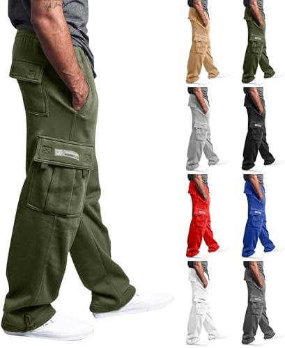 uxxnjfg Pantalones De Trabajo Hombre Cargo Trekking Tallas Grandes Pantalones Tacticos Senderismo Pantalón con Bolsillos Ropa De Caza para Hombre