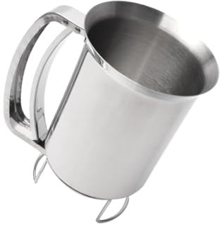 HOLIDYOYO Dispensador de Masa de Acero Inoxidable para Crepes y Panqueques