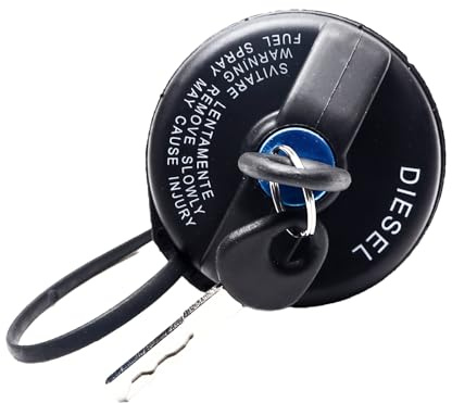 Luotahric Tapa Tanque Bloqueable con 2 Llaves Cerradura para Tapa Depósito Combustible para DUCATO Autobús Plataforma/Chasis Furgoneta 71802900