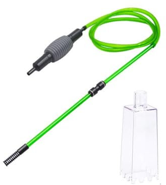 Jowenia Aquarium Wasserwechsel, Aquarium Reiniger, Fisch Tank Kiesfilter, Aquarium- Reinigung Sand Filter Einstellbare Durchflussregelung Kiesreiniger für Wasserwechsel, Sand und Kies Reinigung