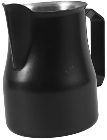 Veemoon Gobelet à Mousse Acier Pour Latte Art Verseur Professionnel De Lait Pour Café Espresso Et Mousse De Lait Outil De Portable Et