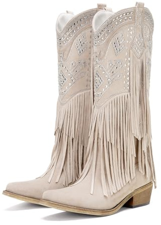 UTIKLIOU Women's 508-h1138Western Boot