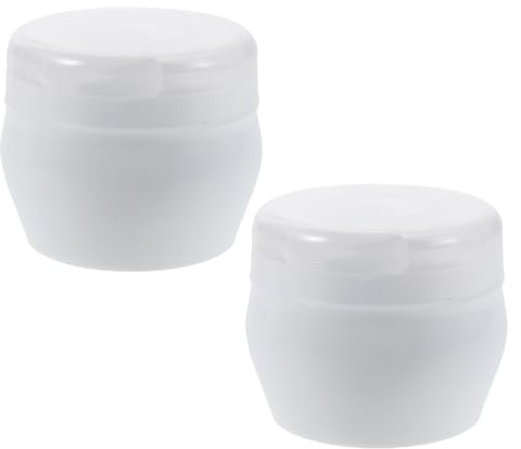 LALADEFIEE 2piezas Caja de Polvo Corporal con Borla, Estuche Recargable para Polvo Suelto, Uso Viaje y Diario, para Ñiño