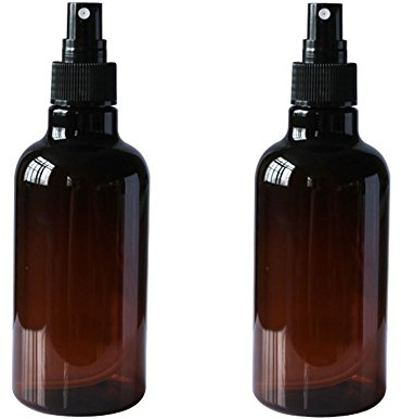 Flaconi spray vuoti, ricaricabili, 2 pezzi da 250 ml, in plastica, con tappo, per cosmetici, con nebulizzatore, anti-perdite, accessori portatili da viaggio