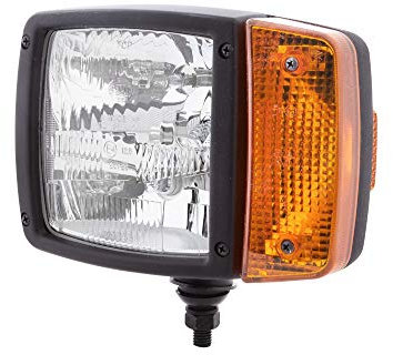 HELLA 1SA 996 120-031 Hauptscheinwerfer - 12V - Anbau - Lichtscheibenfarbe: gelb - Stecker: AMP - vorne links