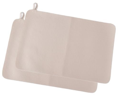 szaluyk Lot de 2 tapis de sol en feutre doux pour sauna à vapeur | Tapis d'isolation thermique absorbant l'eau | Tapis de protection pour banc | Accessoires de sauna infrarouge absorbant l'eau pour