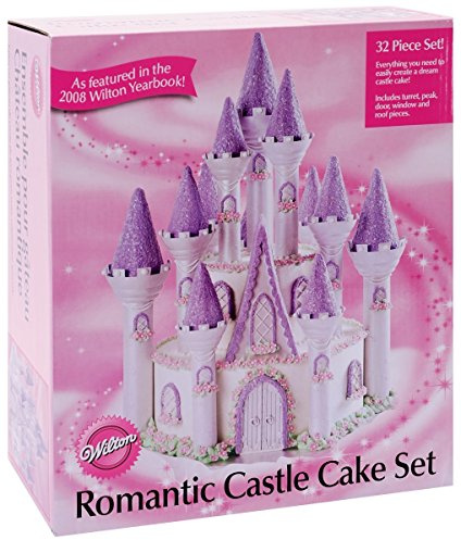 Wilton W301-910 Romantic Castle Cake Set