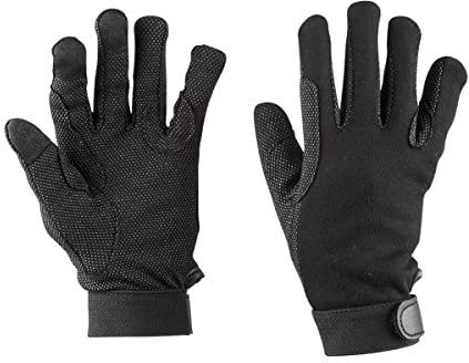 Dublin Thinsulate Winter Track Riding Gloves, Black, Large/8