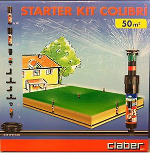 CLABER 90200 KIT COLIBRI SYSTEM 50 METRI QUADRATI IRRIGAZIONE A GOCCIA INTERRATA