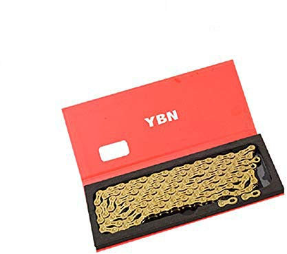 YBN 10/11 Gang Fahrrad Kette MTB Mountain Road Fahrrad Kette 116 Glieder für Shimano Sram Eagle Campagnolo (10S)