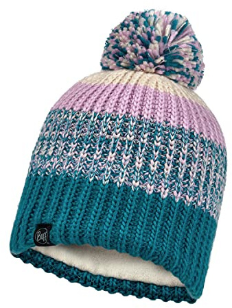 Buff Gorro Tricot y Polar Sibylla Mujer Talla única, Gris