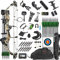 Bogenschießen Compound Bogen und Pfeil Set für Erwachsene und Jugendliche 30-55 Lbs Rechts- / Linkshand Jagdbogen Sportbogen Set mit Allen Bogen Zubehör (Camo/Rechte Hand)