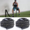RAMROXX 12 Kg Battle Rope Trainingstau Schwungseil Schlagseil 50mm 9 Meter 2 Stück
