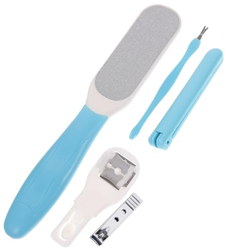 Set Lime per Piedi in Acciaio Inox 6 Pezzi per Calli