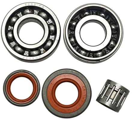 UYTGFO Passar till Stihl MS361 MS 361 Motorsågar 2-takts reservdelar 9503-003-4266 9503-003-0354 Trädgårdsverktyg Vevaxellager Oljetätningssats