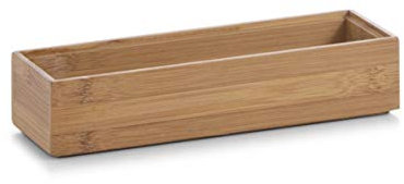 Zeller 13331 Ordnungsbox 23 x 7.5 x 5 cm, Bamboo, Sonstige